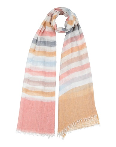 BARBOUR Scarves and foulards Light pink 56% Acrylic, 36% Viscose, 8% Wool