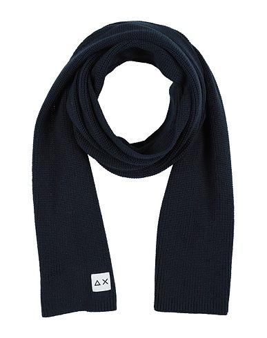 SUN 68 Sciarpe e foulard Blu navy 50% Lana Merino, 50% Acrilico