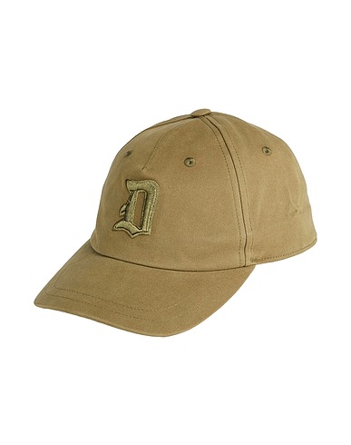 DONDUP Hat Military green 100% Cotton