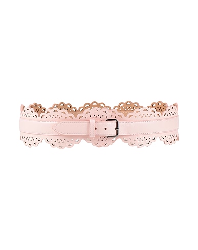 ALAÏA High-waist belt ROSA Calfskin