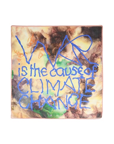 VIVIENNE WESTWOOD Scarves and foulards GIALLO PASTELLO 72% Cotton, 28% Silk