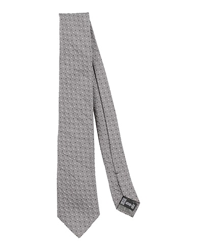 EMPORIO ARMANI Ties and bow ties Grey 100% Silk