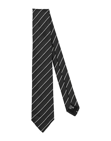 EMPORIO ARMANI Ties and bow ties Black 100% Silk