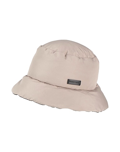 EMPORIO ARMANI Hat Beige 100% Polyester, Polyamide