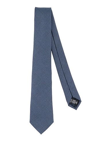 EMPORIO ARMANI Ties and bow ties BLU CHINA 80% Wool, 20% Lyocell