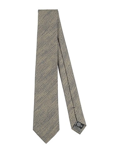 EMPORIO ARMANI Krawatten und Fliegen Grau 59% Polyester, 41% Seide