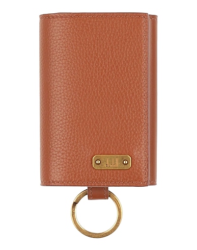 DUNHILL Key ring Brown Leather