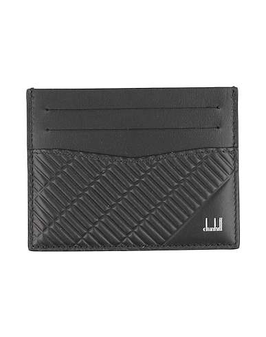 DUNHILL Small Leather Goods Black Leather