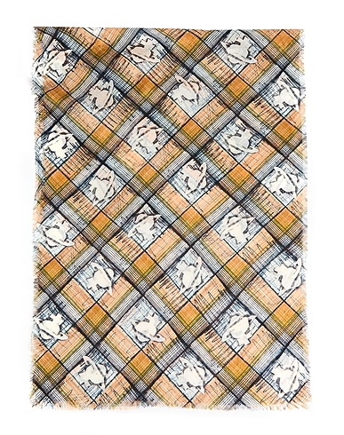 VIVIENNE WESTWOOD Scarves and foulards Sand 100% Wool