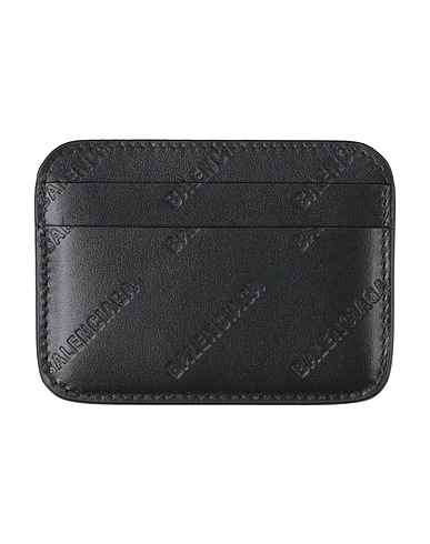 BALENCIAGA Kleinlederwaren Schwarz Leder