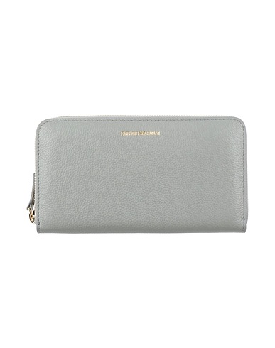 EMPORIO ARMANI Wallet Grey 100% Cow leather