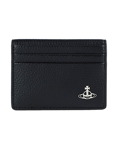 VIVIENNE WESTWOOD Small Leather Goods Black 100% Polyurethane