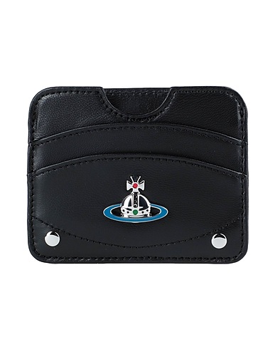 VIVIENNE WESTWOOD Small Leather Goods Black 100% Lambskin