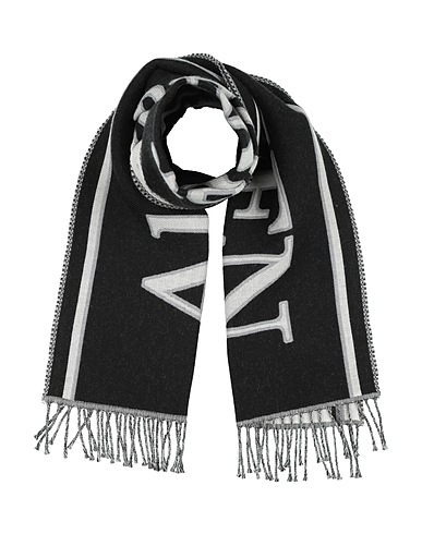 MCQUEEN Scarves and foulards Black 100% Wool
