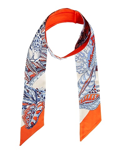 FERRAGAMO Scarves and foulards Orange 100% Silk