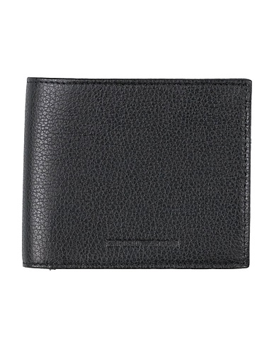 EMPORIO ARMANI Billetera Negro 100% Piel de bovino