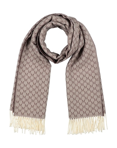 MAX MARA Scarves and foulards Light brown 100% Wool