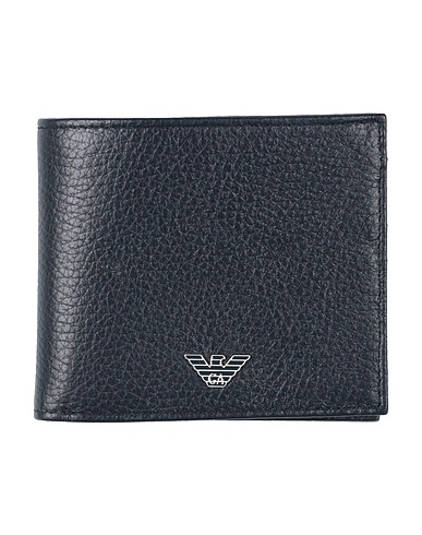 EMPORIO ARMANI Portafoglio Blu notte Pelle