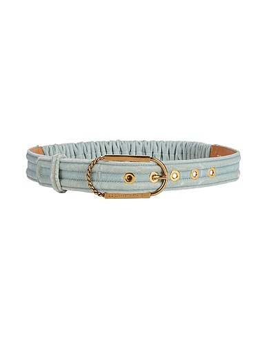 ELISABETTA FRANCHI Regular belt Light green 100% Polyester