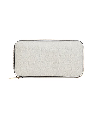 VALEXTRA Wallet Sky blue 100% Leather