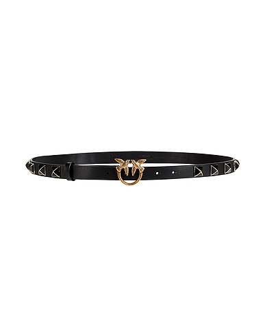 PINKO Cinture Nero Pelle
