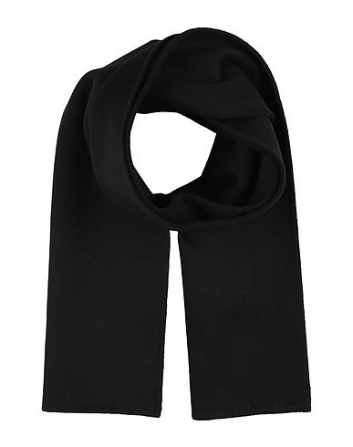 TOTEME Scarves and foulards Black 90% Wool, 10% Cashmere
