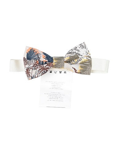 MANUEL RITZ Ties and bow ties Beige 100% Cotton