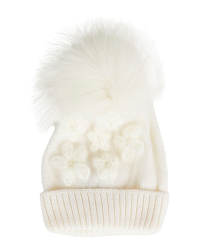 CATYA Cappello Avorio 100% Lana Merino