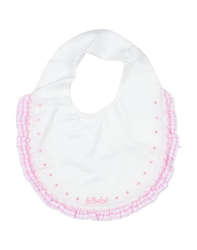 LE BEBÉ Bib White 97% Cotton, 3% Elastane