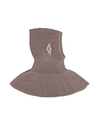 SIMONE ROCHA Hat Taupe 75% Merino Wool, 25% Silk