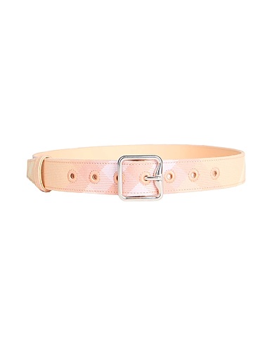 BURBERRY Belts Blush Textile fibers, Leather