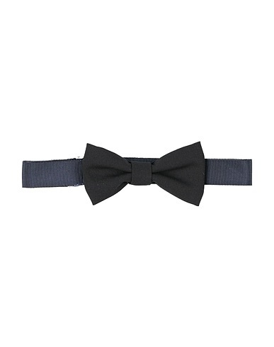 MANUEL RITZ Ties and bow ties Black Textile fibres