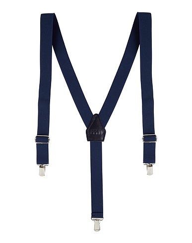 PAOLO PECORA Braces Midnight blue Textile fibres