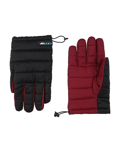 MARNI Gloves Black 100% Polyamide, Polyurethane