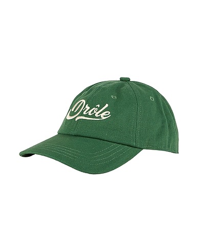 DRÔLE DE MONSIEUR Hat Green 100% Cotton