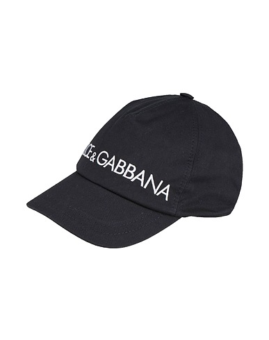 DOLCE&GABBANA Hat Midnight blue 99% Cotton, 1% Elastane, Viscose