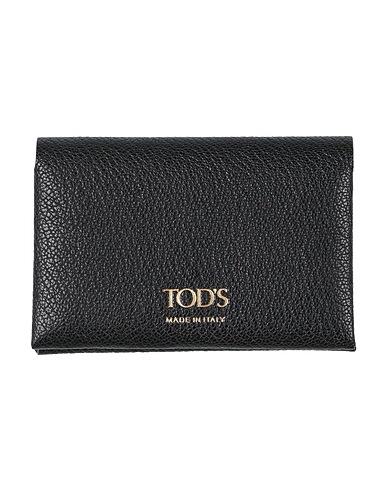 TOD'S Aktenmappe Schwarz Leder