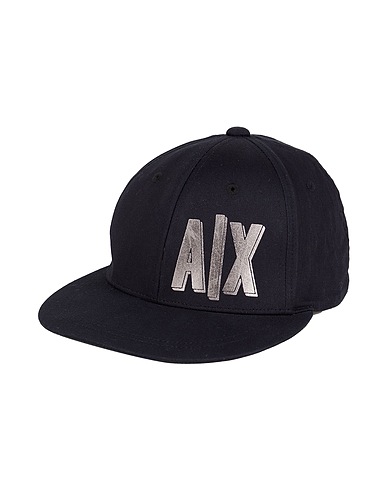 ARMANI EXCHANGE 帽子 ブラック コットン 100%