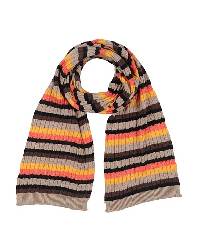 GREY DANIELE ALESSANDRINI Scarves and foulards BEIGE 80% Wool, 20% Polyamide, Acrylic, Mohair wool