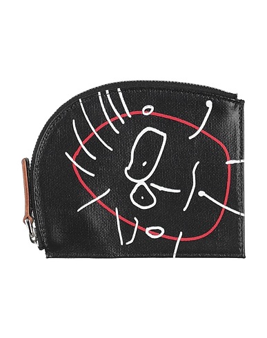 PLAN C Wallet Black Textile fibers