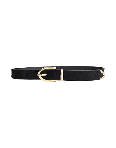 D'AMICO Regular belt Black Leather