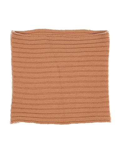 ANNECLAIRE Scarves and foulards Camel 90% Wool, 10% Cashmere