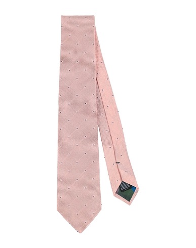 PAUL SMITH Cravatte e papillon Salmone 100% Seta