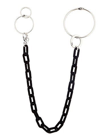 MARCELO BURLON Portachiavi Nero Metallo