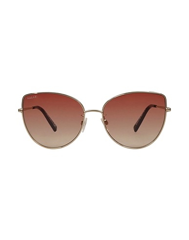 BALLY Sunglasses Gold Metal