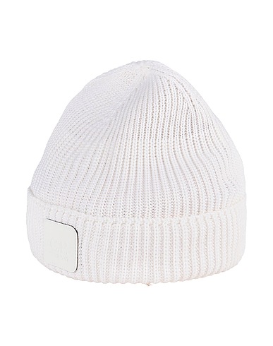 C.P. COMPANY Cappello Bianco 100% Cotone