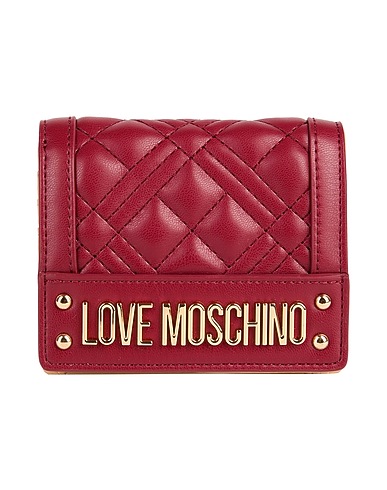 LOVE MOSCHINO Portafoglio Porpora 100% Poliuretano
