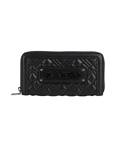 LOVE MOSCHINO Brieftasche Schwarz Polyurethan
