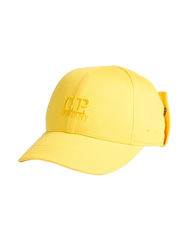 C.P. COMPANY UNDERSIXTEEN Cappello Giallo 100% Cotone, Poliestere
