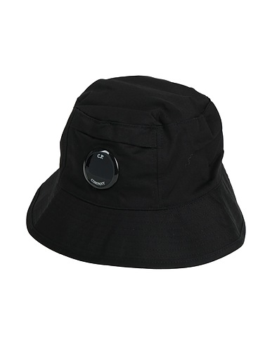 C.P. COMPANY UNDERSIXTEEN Hat Black 100% Cotton